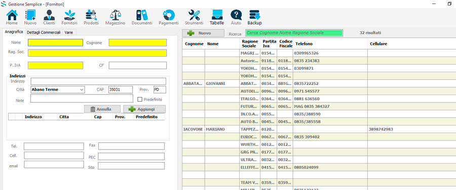 software gestionale