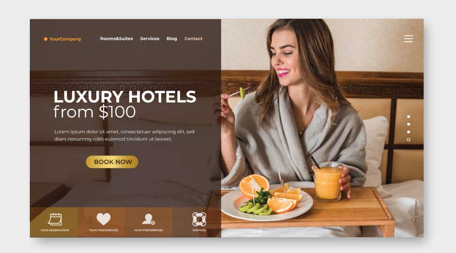 Realizzazione siti web Hotel e Alberghi